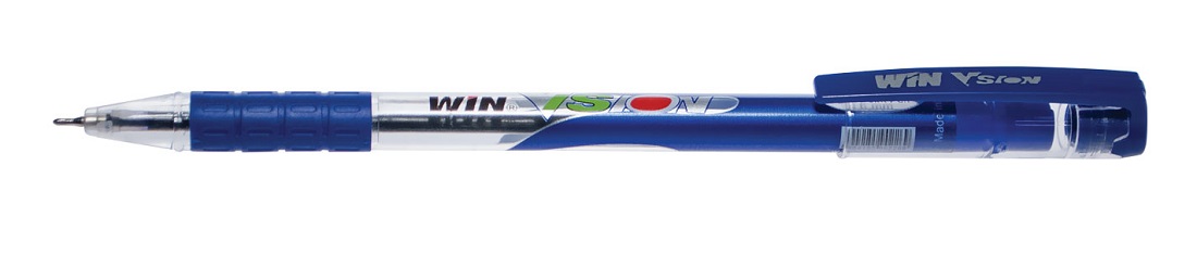 Ручка масляна WIN (VISION), чорнила сині